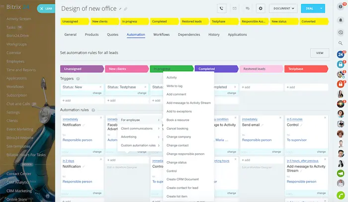 Bitrix 24 crm
